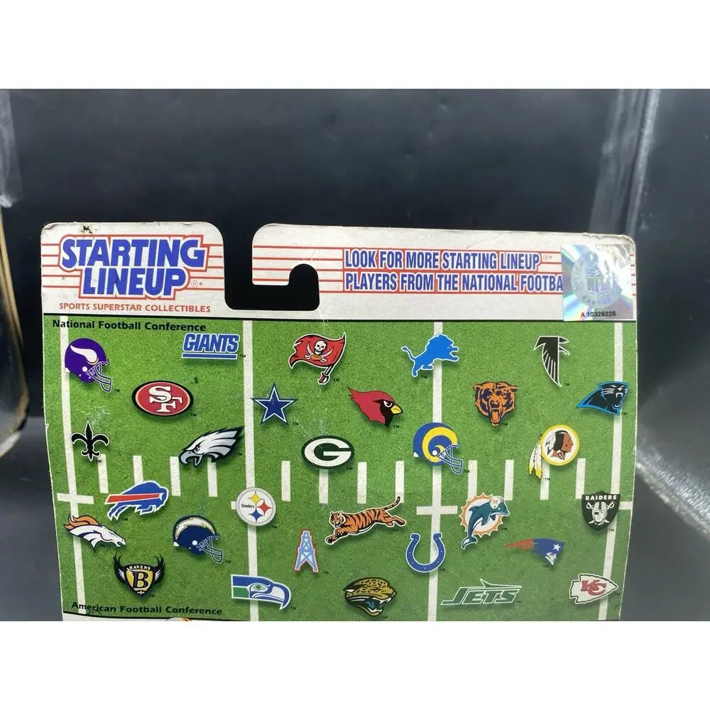 1997 Starting Lineup Action Figure with Card: Herman Moore - Detroit Lions